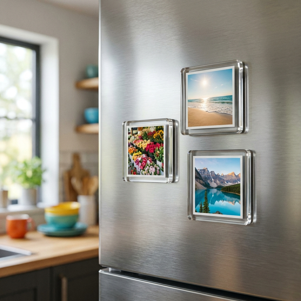 Personalised Photo Fridge Magnets